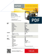 Ficha Tecnica KDE6500E