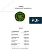 MAKALAH Sterilisasi & Desinfeksi