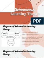 Behaviorism Theory