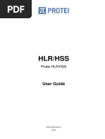 HLR HSS - User Guide en