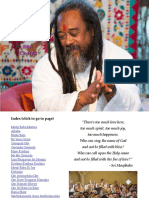 Mooji Sangha Bhajans - Chords and Lyrics