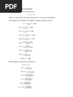 The Kinetic Energy of The Recoil Electron