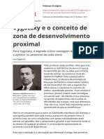 Vygotsky e o Conceito de Zona de Desenvolvimento Proximal