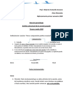 Análisis Estructural de La Canción Popular