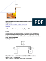 La Solution D'exercice Sur Grafcet Avec Choix de Séquences