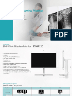 Clinical Review Monitor: - 27HJ712C (8MP) - 27HJ713C (8MP) - 19HK312C (1.3MP)