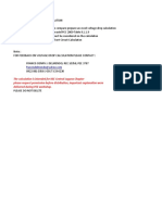 Voltage Drop - ARD - Tameplate