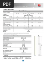 Antenna Specifications: Electrical Properties