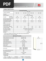 Antenna Specifications: Electrical Properties