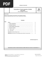 Calculation of Load Capacity of Shafts and Axles: German Standard October 2000