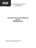 Social Issues/Problems in The Philippines