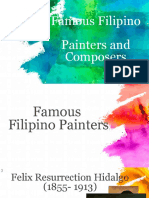 Reporting Famous Filipino Painters and Composers