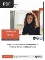 Mf1208 1 Operaciones Auxiliares de Mantenimiento de Sistemas Microinformaticos Online