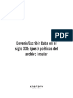 Timmer - Distopias y Territorialidades en Novelas Postcubanas