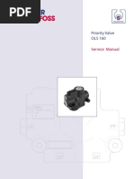 Priority Valve OLS 160: Service Manual