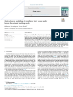 Finite Element Modelling of Castellated Steel Beams Under Lateral-Distortional Buckling Mode