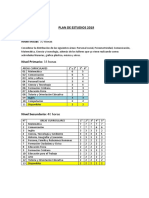 Plan de Estudios 2018