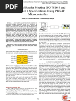 Smart Card Reader Meeting ISO 7816-3 and EMV Level 1 Specifications Using PIC24F Microcontroller