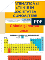 Chimia Si Corpul Uman