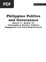 Philippine Politics and Governance