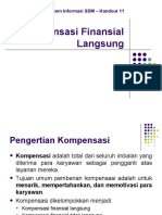 Handout 11 Kompensasi Finansial Langsung