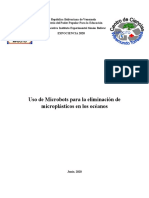 Uso de Microbots para La Eliminación de Microplásticos en Los Océanos