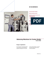 Balancing Machines For Cardan Shafts: Series HGW