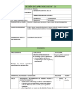 Sesion de Aprendizaje - Semana 01