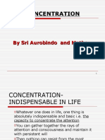 Concentration: by Sri Aurobindo and Mother