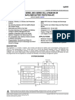 2-Series, 3-Series, and 4-Series Cell Lithium-Ion or Lithium-Polymer Battery Protection Afe