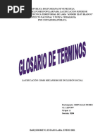 Glosario de Terminos