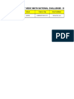 1st MVMNC Results Cabanatuan City