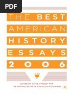 The Best American History Essays 2006