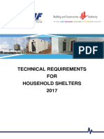 Technical Requirements For Household Shelters HSTR 2017