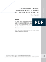 F - MT o EC - La Importancia de Mejorar El Proceso de Formulación de Políticas Públicas