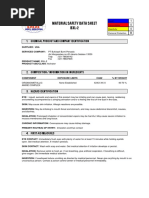 Material Safety Data Sheet BXL-2: 1. Chemical Product and Company Identification