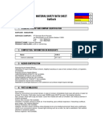 Material Safety Data Sheet Calcarb: 1. Chemical Product and Company Identification