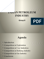 Indian Petroleum Industry: Group 8