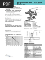 NAF-Navalsteam Ball Valves FK 25.76 (2) GB: Primary Characteristics