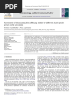 Assessment of Bioaccumulation of Heavy Metals by Different Plant Species Grown On Fly Ash Dump