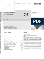 Bosch - Rexroth - Diaphragm Model HAD Accumulator