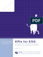 Kpis - For Esg - European Federation of Financial Analysts Societies - 5314