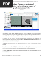 La Quinta Columna - Analysis of Vaccination Vial Confirms Presence of Graphene Nanoparticles - ORWELL CITY