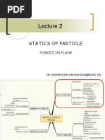 Statics of Particle: - Forces in Plane