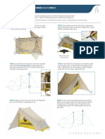 Sierra Designs Flashlight 2 Pitching Instructions