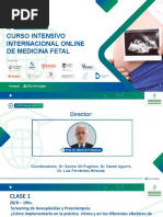 Curso Intensivo Internacional Online de Medicina Fetal 1