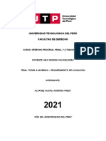 Requerimiento de Acusación Fiscal 