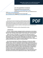 Enseñanza de Las Matemáticas A Través de Las Situaciones Didácticas en