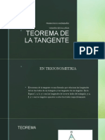 Teorema de La Tangente