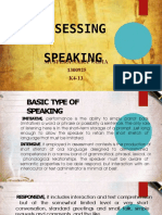 Assessing Speaking: Musfera Nara Vadia 1300925 K4-13